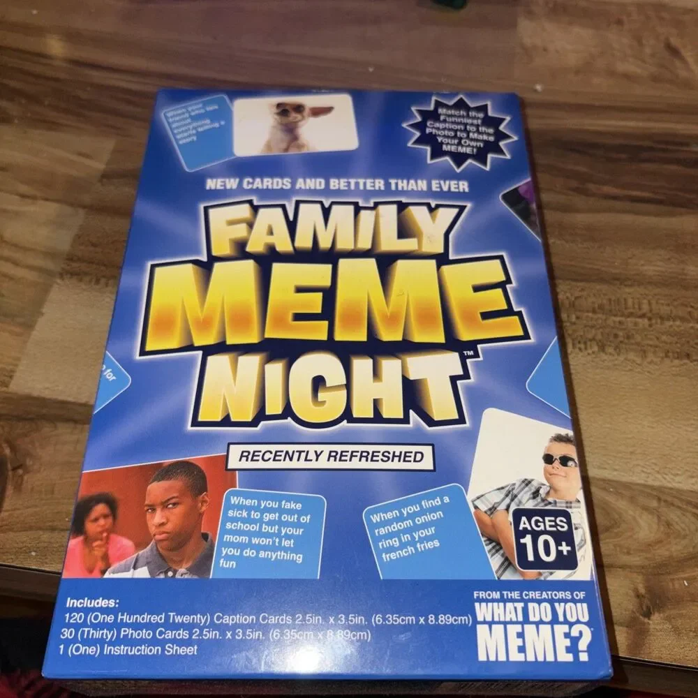 What Do You Meme?® Family Meme Night™ Game Refreshed
